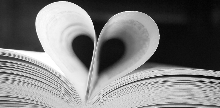 livre en coeur