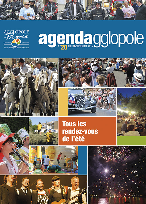 couverture de l'agenda de l'Agglopole Provence