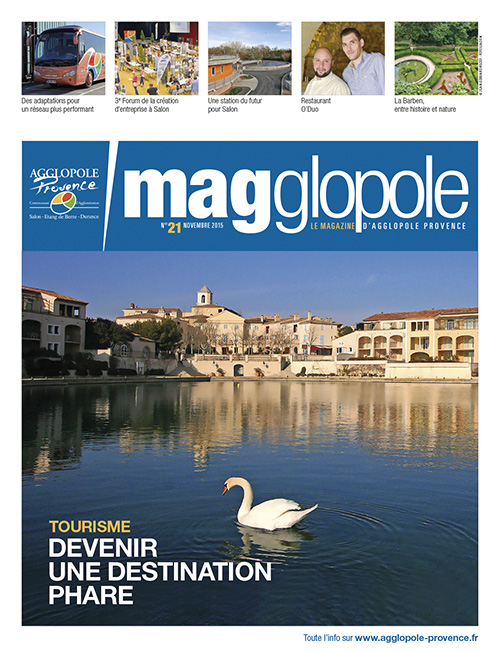 couverture de la brochure de l'Agglopole Provence